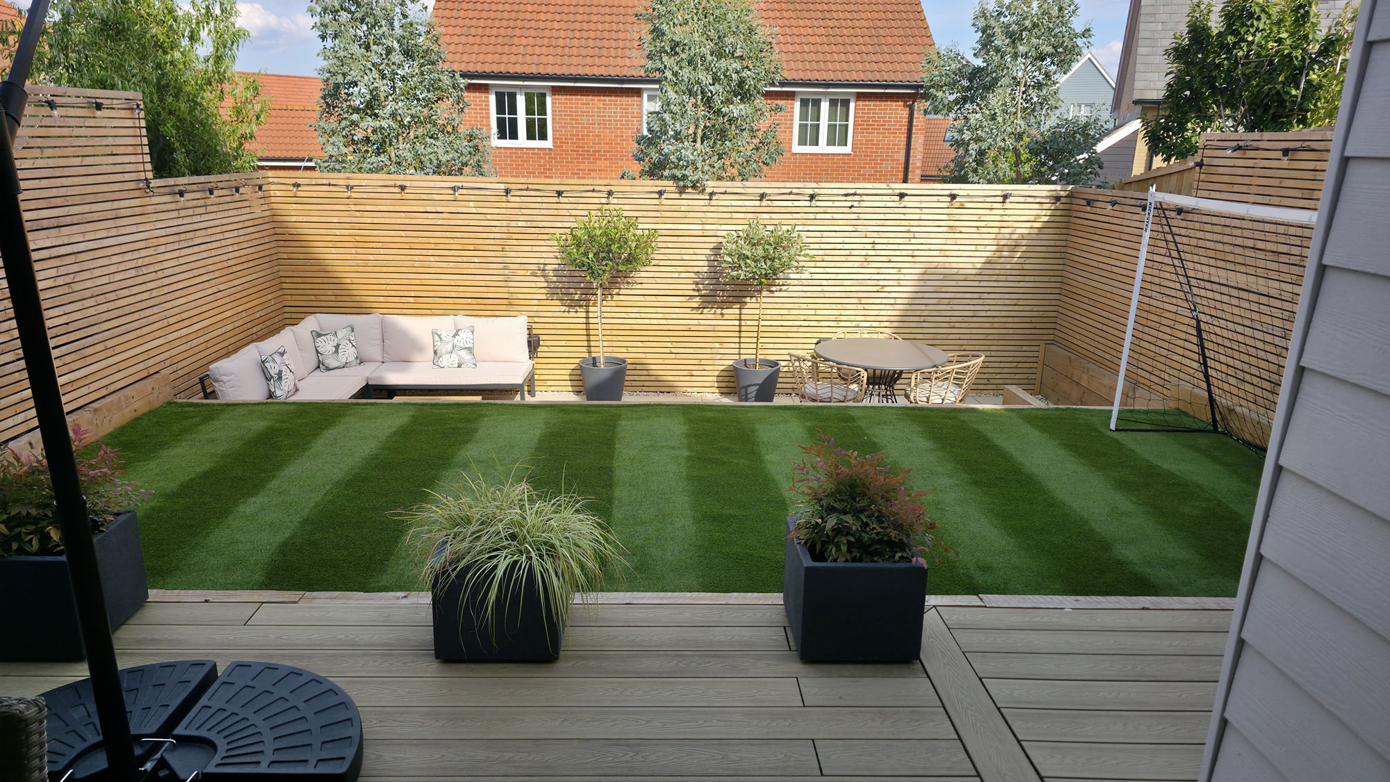 Garden landscaping